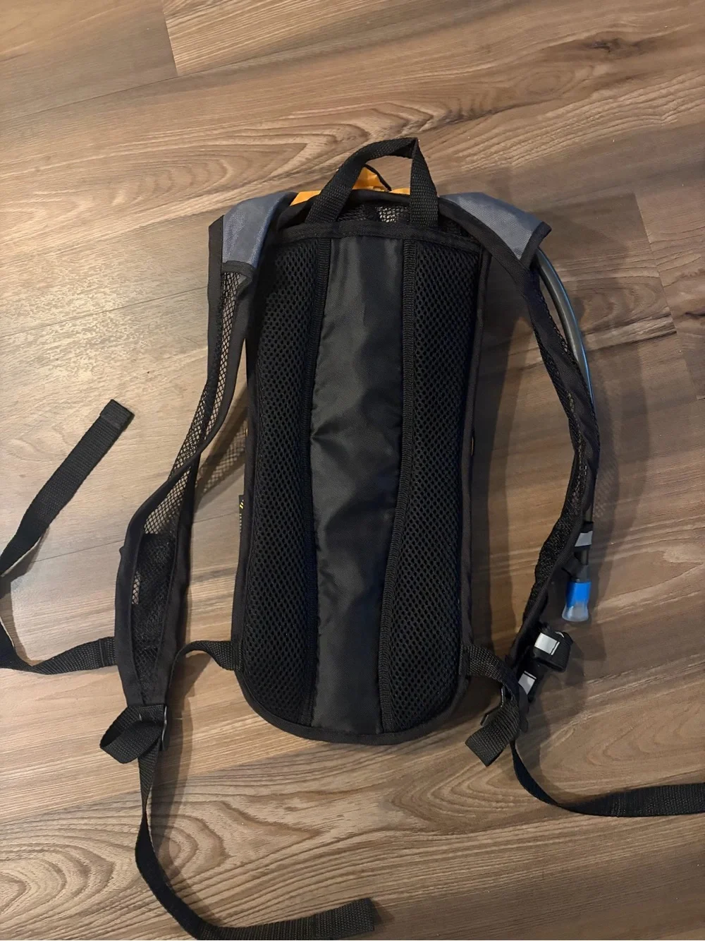 Black and Gray Hydration Sling Backpack - Lightweight Performance Pack